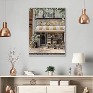 Le Petit Resto Canvas Art